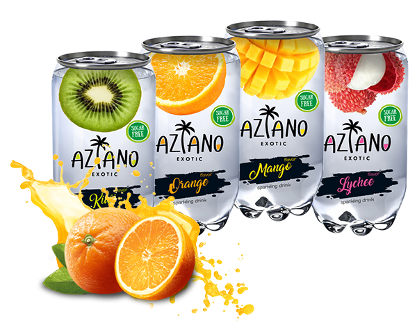 Aziano sparkling drink